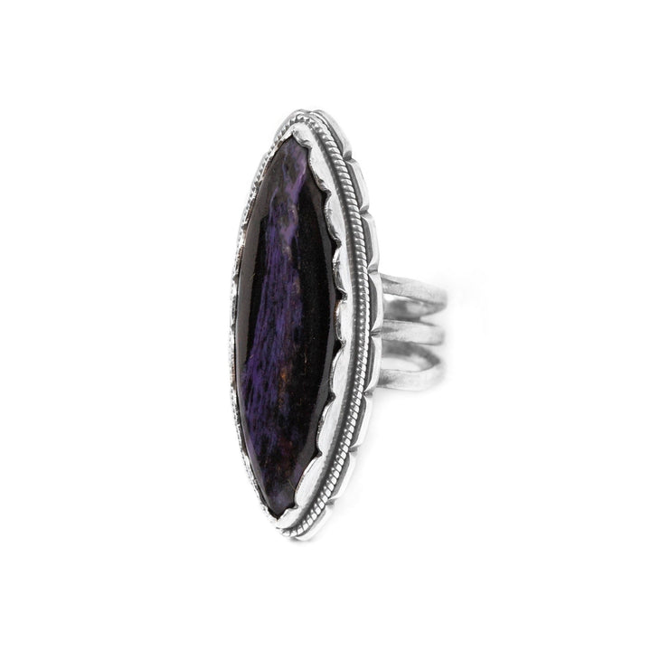 טבעת בוהו שיק- אבן צ'רויייט