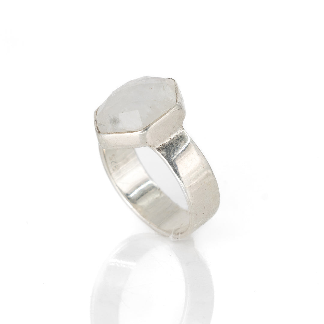 טבעת אשלי- אבן מונסטון ריינבו