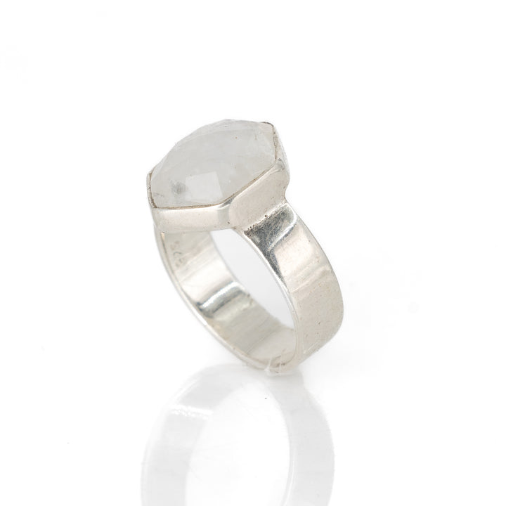 טבעת אשלי- אבן מונסטון ריינבו